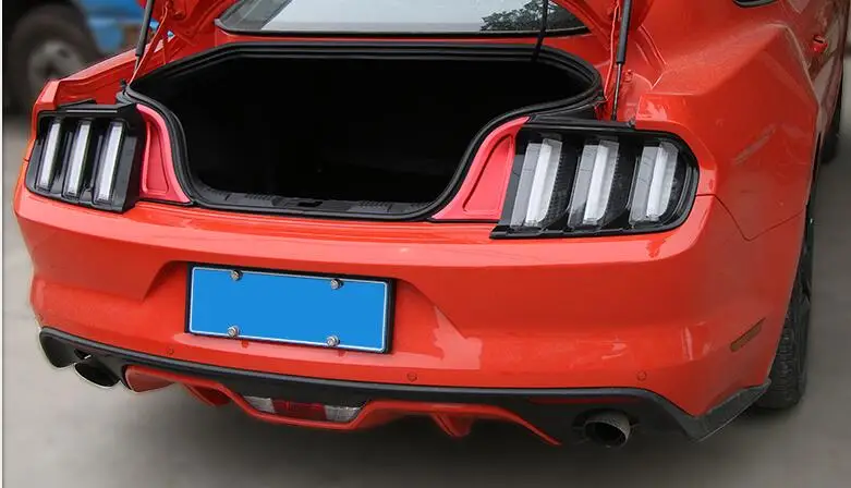 

Chrome Interior Accessories Car Trunk Light Trim For Ford Mustang 2015 2016 2017 Car Styling