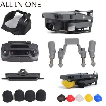 

for DJI Mavic Pro Accessories Landing Gear Camera Gimbal Cover Motor Cap Transmitter Buckle Control Joystick Protection