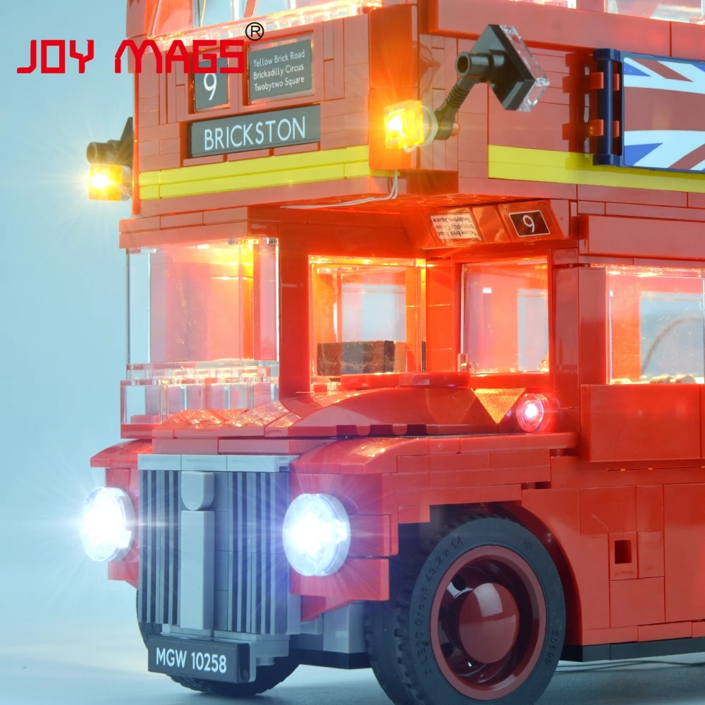 Комплект со светодиодсветильник кой JOY MAGS на 10258 год|Блочные конструкторы| |