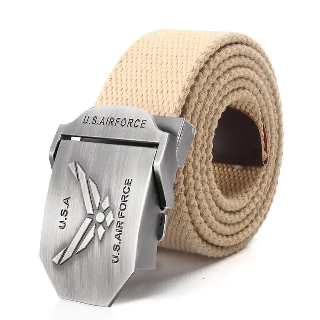 빈티지 미군 스타일의 기능적 다재다능한 벨트