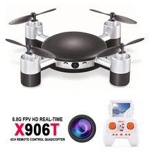 MJX X906T Mini RC Drone 6-AXIS GYRO Quadrocopter RC FPV Drone Helicopter HD Camera Wifi Mando Remote Control Copter Toy