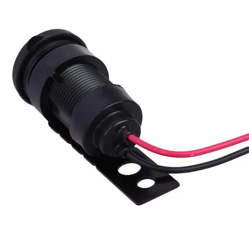 Waterproof Motorcycle USB Charger 12V Plastic Cover USB Charging Power Adapter with LED Indicator Light Moto Accessories Waterproof Motorcycle USB Charger 12V Plastic Cover USB Charging Power Adapter with LED Indicator Light Moto Accessories