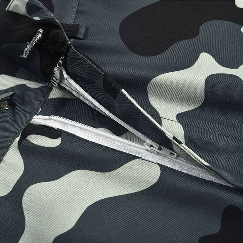 Women's Ladies Summer Spring Camo Cargo Pants Woman High Waist Long Trousers Women Casual Military Army Camouflage Pencil Pants