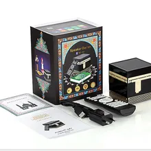 Узнайте Коран беспроводной Коран/Сура/аят/хадит громкий динамик с пультом MP3-плеер SQ-109S Kaaba Коран динамик