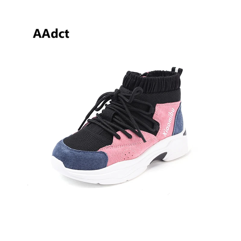 

AAdct Autumn Breathable children running shoes 2018 new brand casual sports shoes for girls and boys Soft sneakers kids shoes