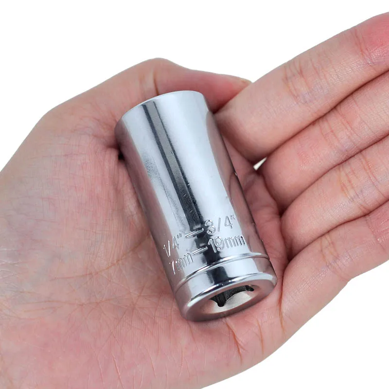 

7-19mm Universal Socket Adapter Power Drill Adapter Multi-Function Ratchet Car Hand Tool Set Repair Kit