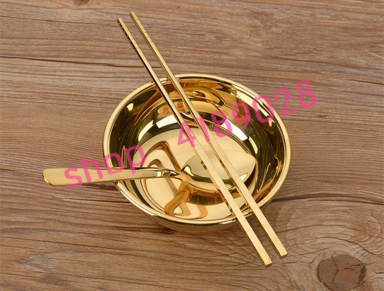 Pure brass bowl / chopsticks / spoon, household productsin Figurines