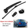 Juego de escobilla de limpiaparabrisas para coche, juego de escobilla de limpiaparabrisas para luna trasera, brazo de lluvia y cuchilla para VW Touran 2003 2004 2005 2006 2007 2008 2009 2010 ► Foto 1/6
