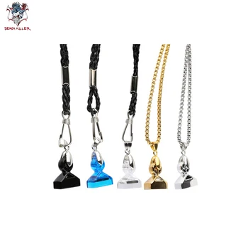 

wholesales 10pcs/lot original Demon Killer Lanyard for JUUL Pod Vape Electronic Cigarette Accessory Leather Metal Portable Case