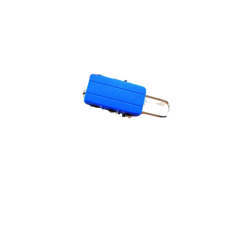 Привлекательная цена 1 шт безопасные замки безопасности комбинации Путешествия багаж сумка с ключом шкафчик с навесным замком чемодан замок шкафа ящика - Цвет: blue