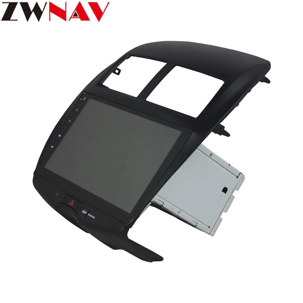 Excellent 10.2” Android 9 4+64G DSP Car Player 2 din GPS Navigation For Mitsubishi ASX 2010-2012 Head Unit Multimedia Player Tape Recorder 9