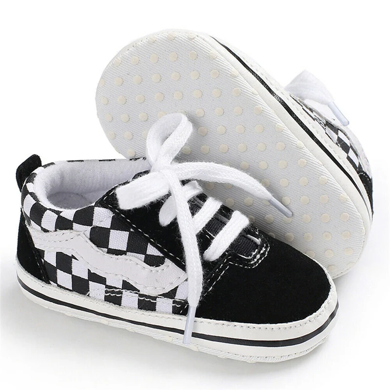 Новые холщовые детские спортивные кроссовки обувь для новорожденных мальчиков и девочек обувь для малышей Мягкая Детская подошва противоскользящая детская обувь