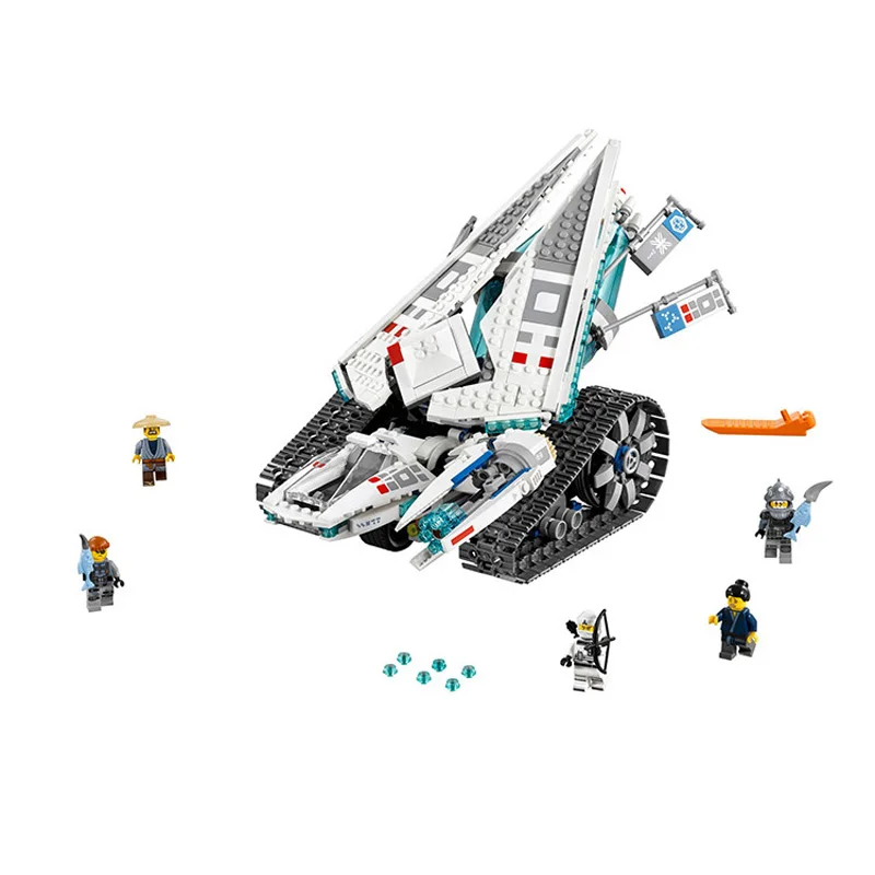 

947pcs New Ninja Ice Tank Battle Machine Mech Walker 10726 Model Building Blocks Teenagers Toys Bricks Compatible With legoing