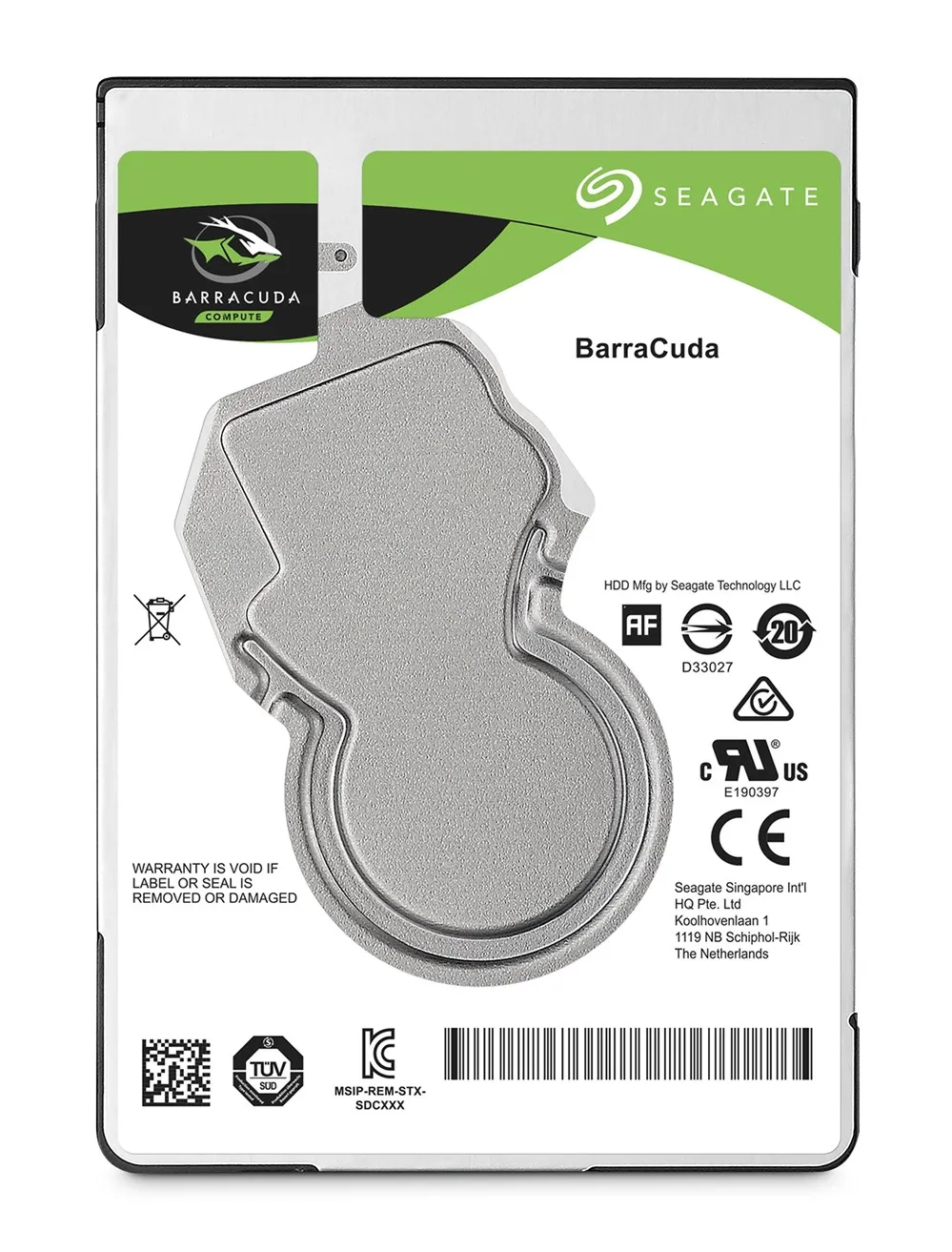 

Seagate Barracuda ST3000LM024, 2.5", 3000 GB, 5400 RPM, Serial ATA III, 128 MB, HDD