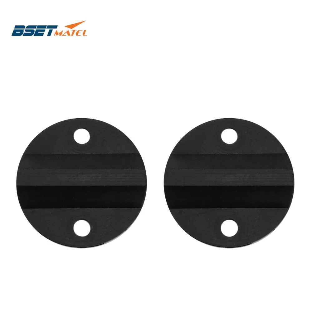 

BSET MATEL 2 PCS High Quality Fishing Holder Round Rubber Gasket Grip the Rail Prevent Damage to Rail Boat Marine Accessorie