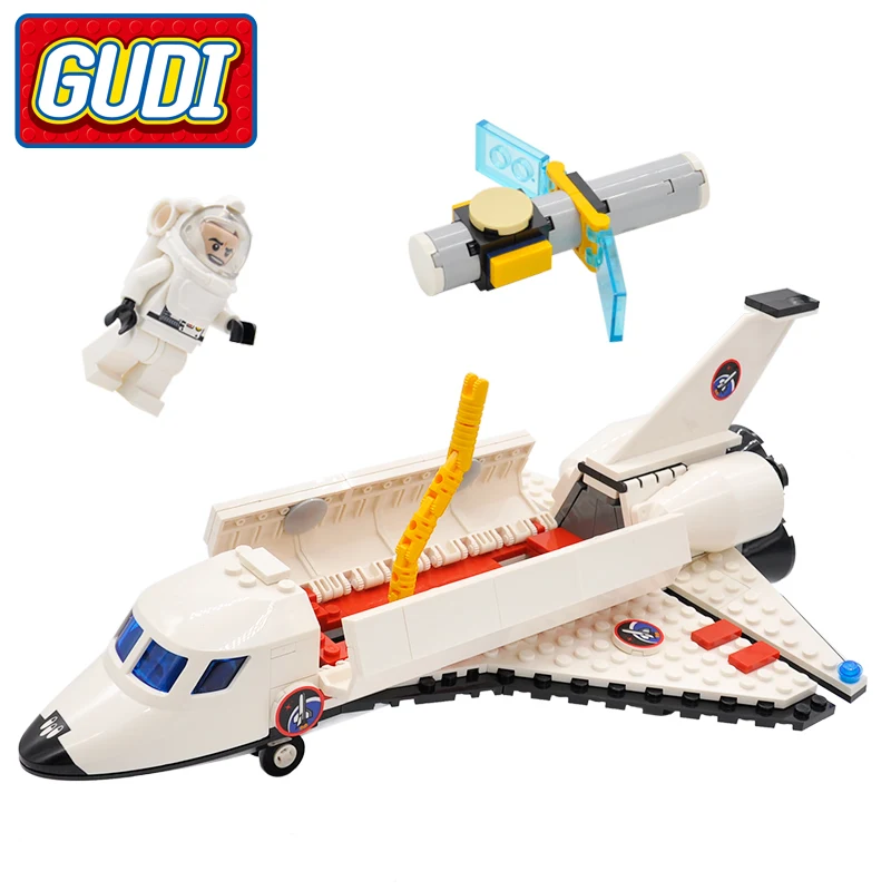 

GUDI City Space Shuttle Blocks 297pcs Bricks Building Block Sets Educational Toys For Children