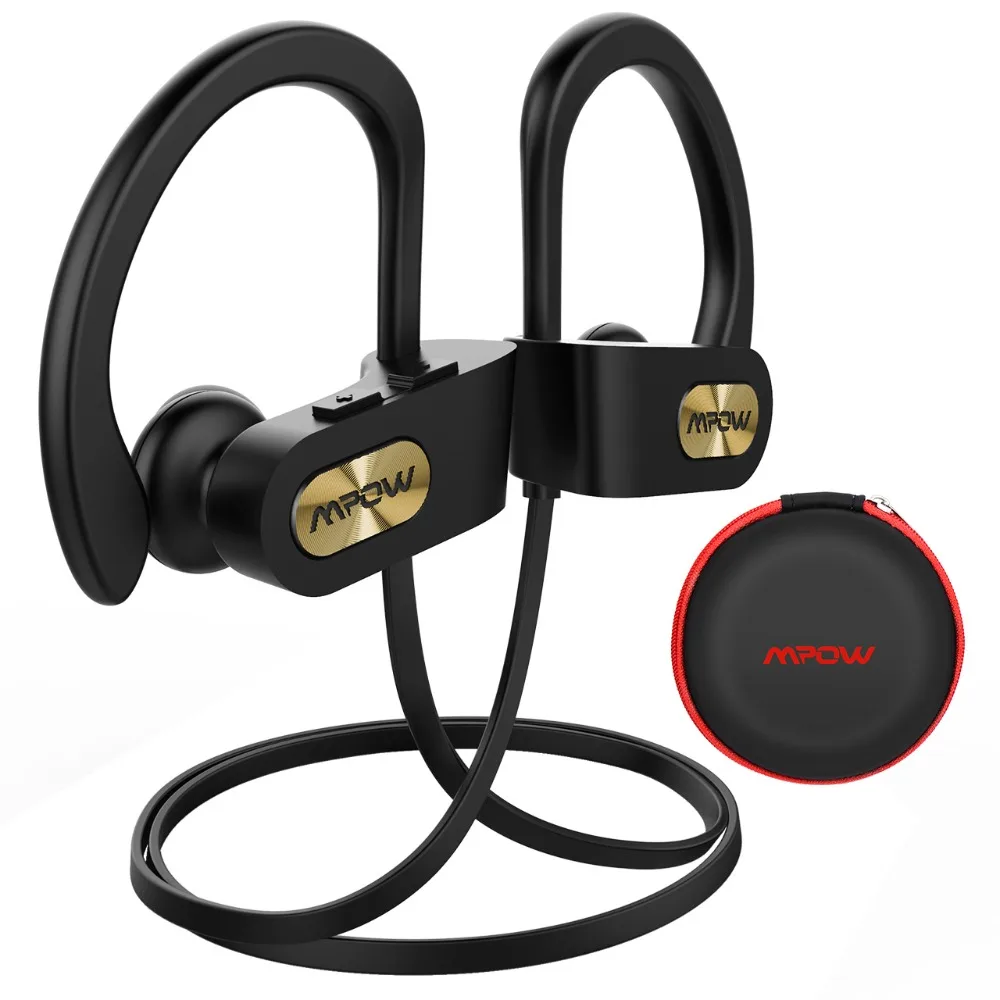 Mpow IPX7 étanche Bluetooth écouteurs CVC6.0 bruit suppression casque in  ear HiFi stéréo sans fil écouteur avec micro et étui EVA | AliExpress
