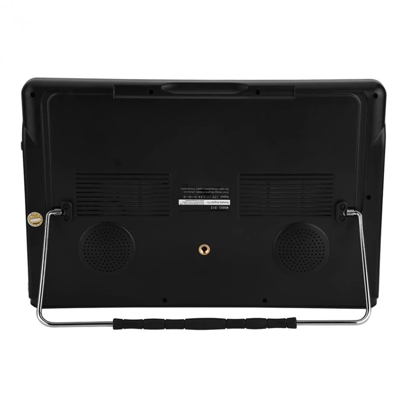  Portable 12 Inch Tft Led 1080P Hd Pvr H.265 Dvbt2 Digital Analog Tv Car Television Support Usb Tf C
