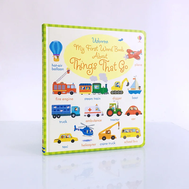 5 книг/набор Usborne английская картинка книжка с доской книга выучите мое первое