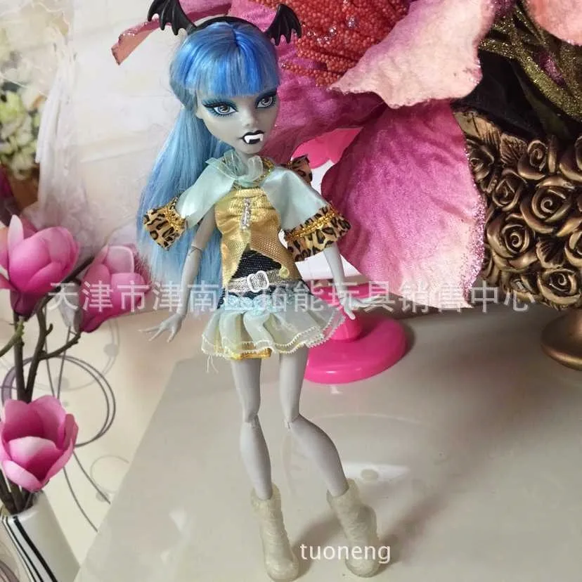 Подлинные различные цвета стиль для monster high Одежда для девочек кукла дух кукла платье костюмы Аксессуары