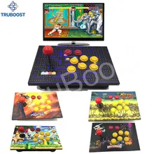 Полностью индивидуальный, деревянный художественный панель ПК Компьютерные аркадные игры USB Джойстик Геймпад проводной контроллер разъём Play