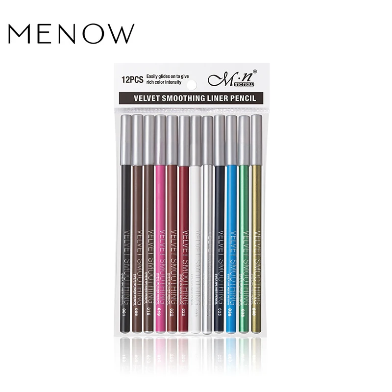 Menow Professional 12Colors Lip Liner Pen Waterproof Long-Lasting Eye Pencil For Girl Eyes Cosmetic | Красота и здоровье