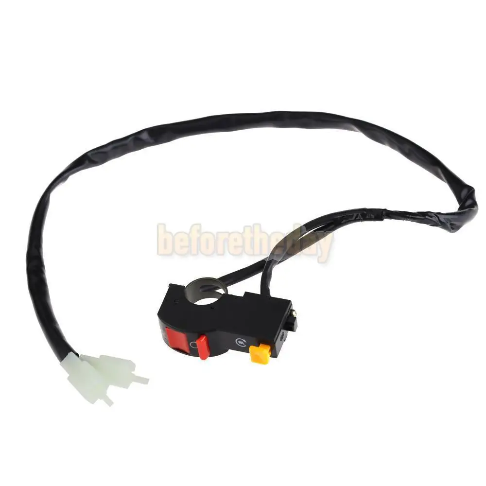 BETR Universal Motorcycle Hazard Light Flameout 2 Switches Buttons with 4 Wires | Автомобили и мотоциклы