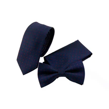 Mantieqingway мужской Corbatas Hombre Pajarita тонкий галстук набор для мужчин цветочный полосатый галстук-бабочка и платок галстук Cravata