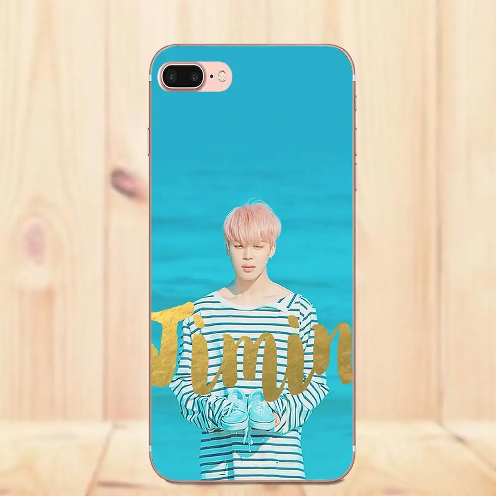Maerknon Park Jimin для Apple iPhone 4 4S 5 5C 5S SE 6 6S 7 8 Plus X Мягкий ТПУ чехол Аксессуары - Цвет: as picture