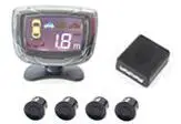 Vehicle parking sensors lcd display with car 4 rear view parking sensors security auto alarm radar parking system by bibi sound