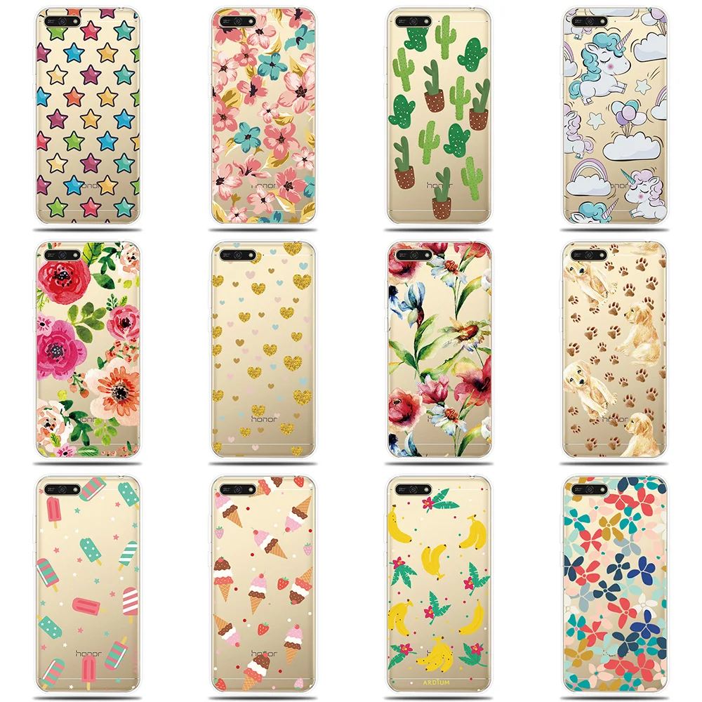 Hollow Out Design Silicone Case For Huawei Honor 5A 6X 7X 7A Pro 7C 7S 8C 8X Soft Cover 8 9 10 Lite Shell |