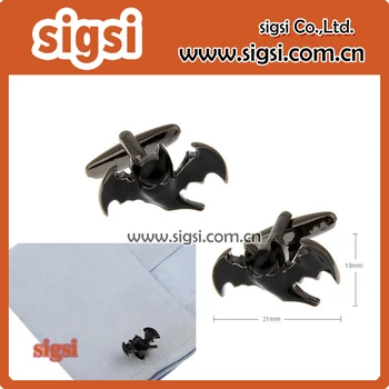 Superhero Style Black Enamel Bat Cufflinks For Mens Wholesale Jewelry Top Quality CuffLinks Free Shipping
Superhero Style Black Enamel Bat Cufflinks For Mens Wholesale Jewelry Top Quality CuffLinks Free Shipping
