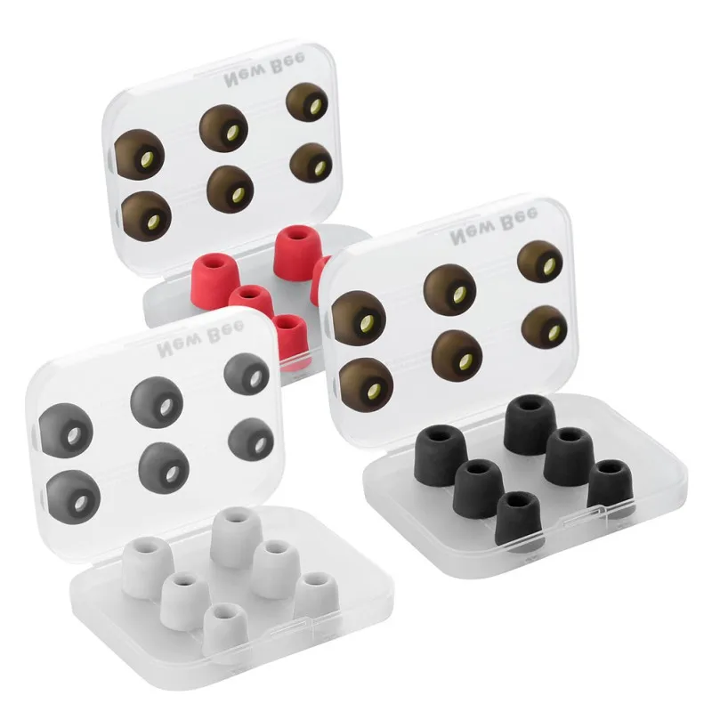 Tips Headphone Noise Isolating Earphone Earbuds Pads Memory Foam Tips