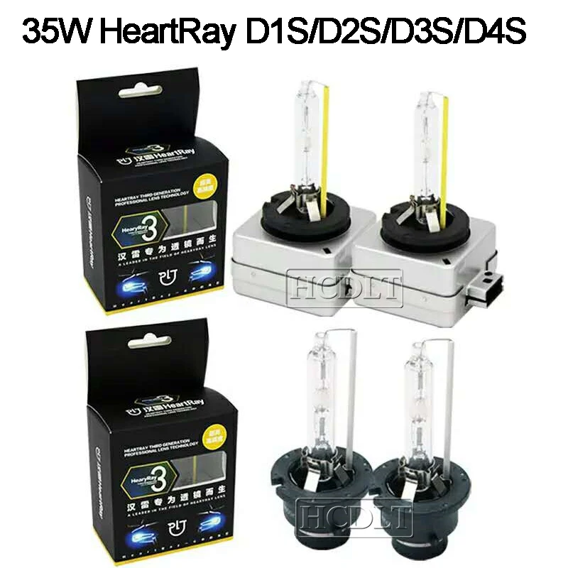 HCDLT 35 Вт 4500 K 5500 6500 белый HeartRay H1 H7 H11 9005 9006 D1S D2S D3S D4S D2H авто фары ксеноновый свет hid
