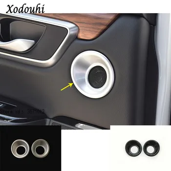 

Car Stick Cover ABS Rear Back Speak Redio Sound Audio Trim Frame Lamp Moulding 2pcs/Set For Honda CRV CR-V 2017 2018 2019 2020