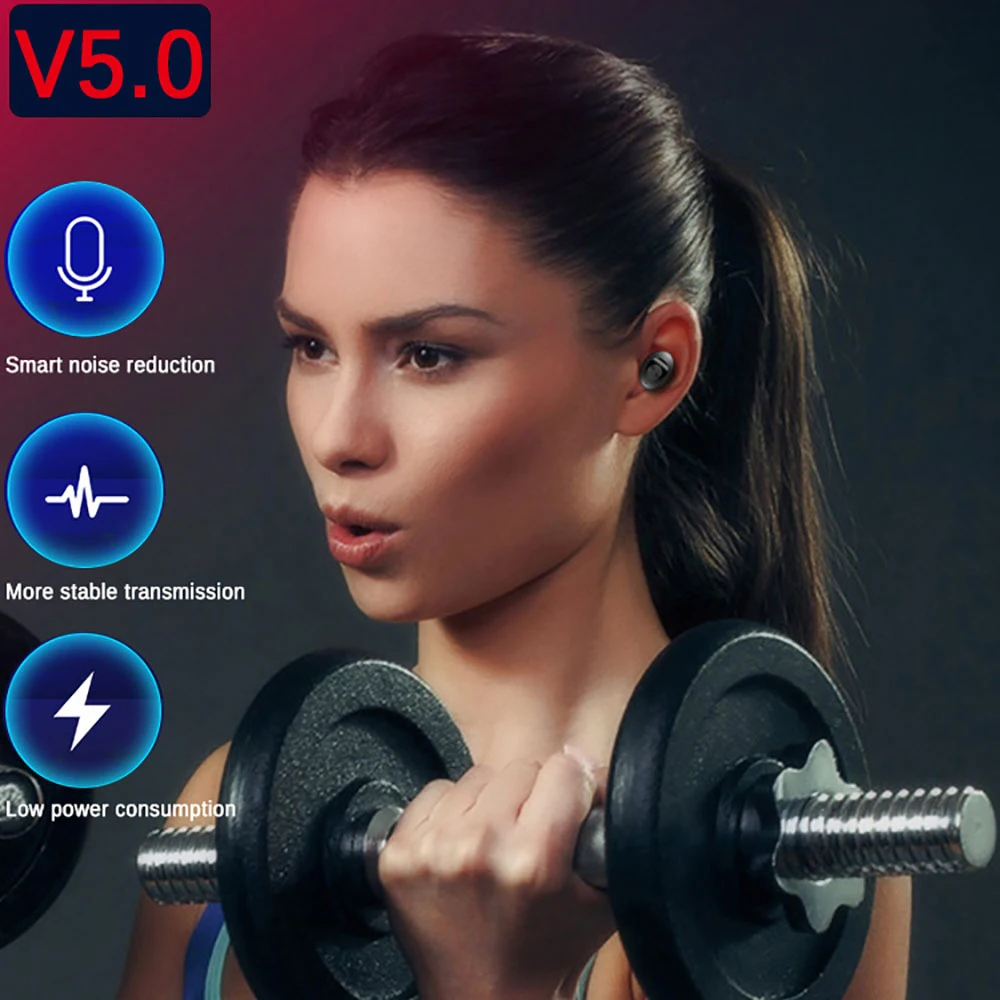 XG12 TWS Bluetooth 5 0 гарнитура стерео беспроводные наушники redmi Спортивная bluetooth для xiaomi