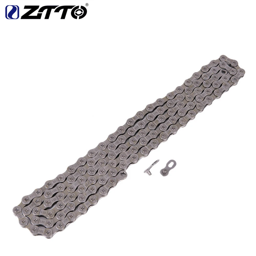 

ZTTO Bicycle chain MTB Mountain Bike Road Bicycle galvanized 9s 27s 9Speed chain with Magic Button master Bicycle Parts