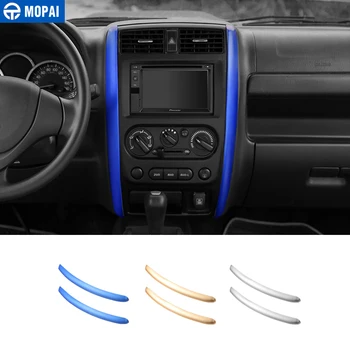 

MOPAI Car Interior Central Navigation GPS Dashboard Decoration Cover Trim Stickers for Suzuki Jimny 2007 Up Car Styling