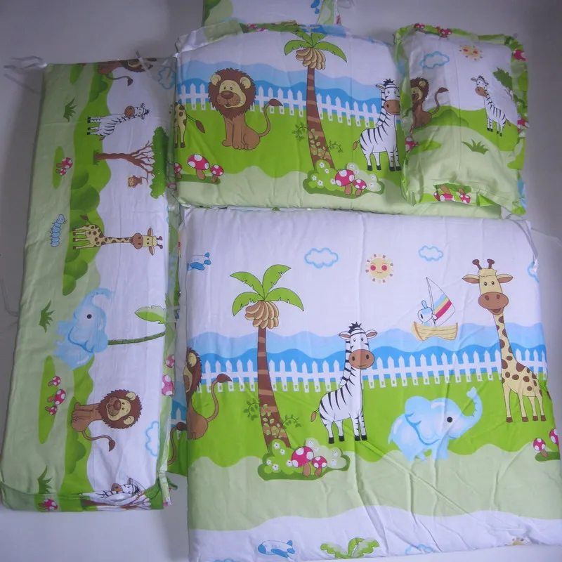 5 шт. Детский Комплект постельного белья 90x50 см|cot set|baby crib bedding setbaby set |