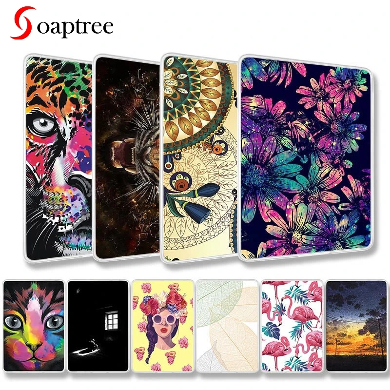 

Silicon Cases For Amazon Kindle Fire 7 Case Cover HD 8 HD8 Soft TPU Painting Case For Amazon Fire HDX 7 HDX7 Paperwhite 1 2 3