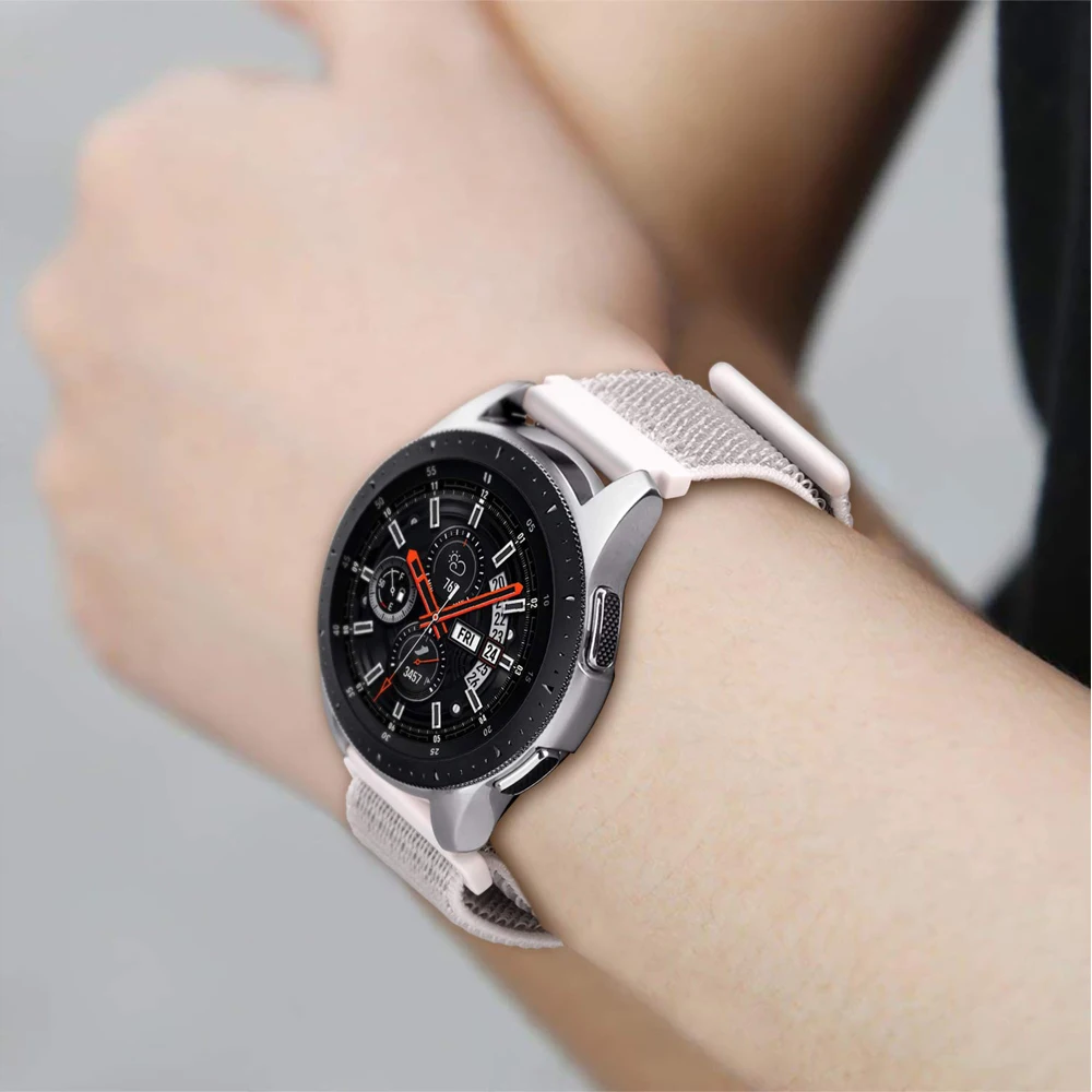 22 мм/20 мм huawei watch gt 2 ремешок для samsung galaxy watch 46 мм 42 мм gear S3 Frontier active 2 40 мм 44 мм S2 amazfit ремешок Bip