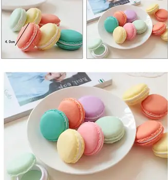 

TD Flash Sale 500 Pcs Kawaii Pastel Boxes Trinket Jewellery Stud Gum Storage Mini Macaroon Cases