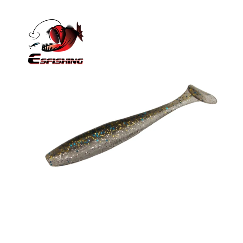 KESFISHING рыболовные приманки мягкие сумасшедшие Easy shiner Shad 50 мм 0 8 г 20 шт. воблер для