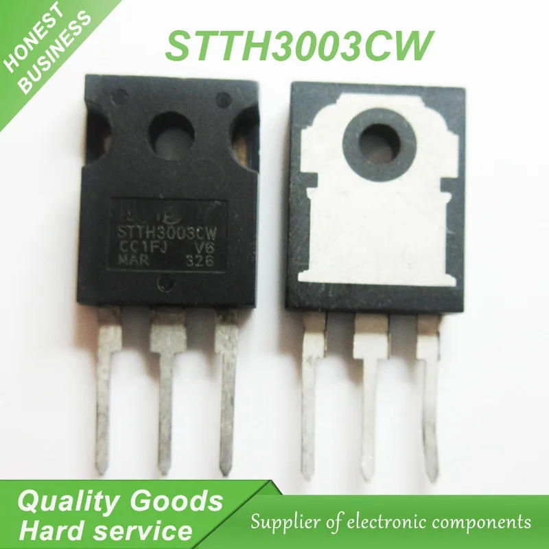 

Free shipping 5pcs/lot STTH3003CW TO-247 300V 30A new original