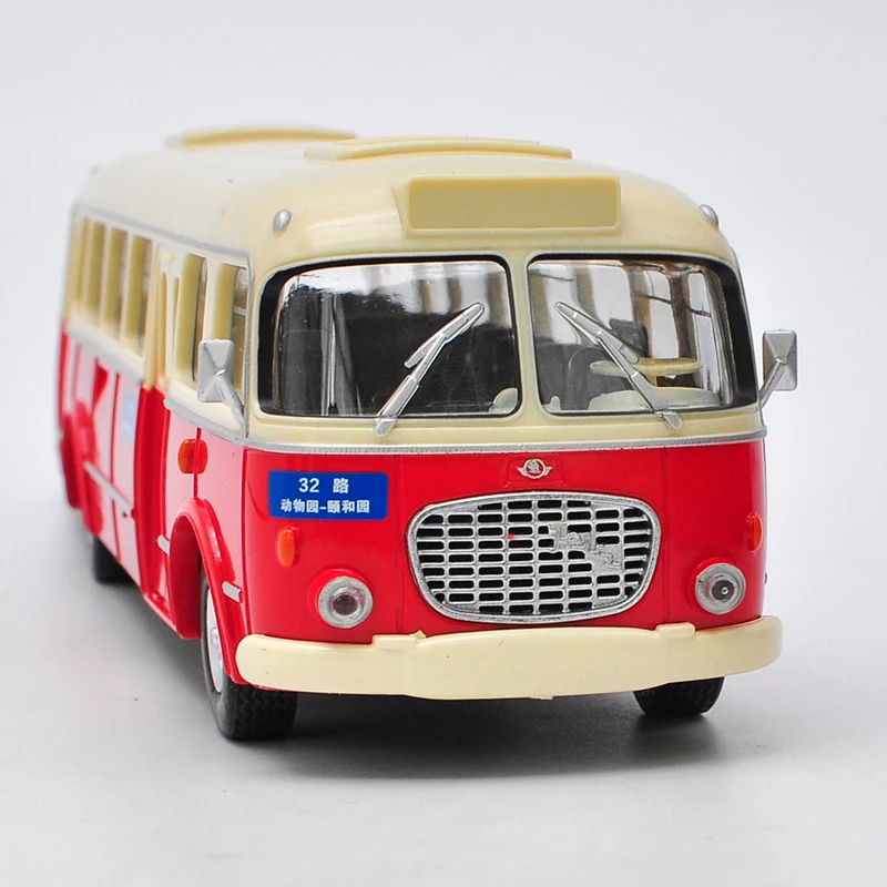 Goedkoop Prachtige 143 Abs Plastic Auto Model, Simulatie Skoda Corossa 706RTO Bus, Klassieke Collectie   Gift Model, gratis Verzending