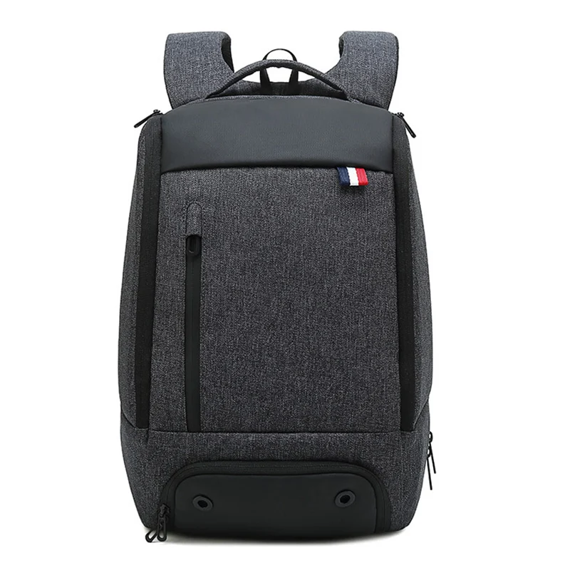 Многофункциональный дорожный рюкзак для ноутбука для мужчин и женщин, большой мужской рюкзак для хранения еды, напитков, холодных, теплых, водонепроницаемые Рюкзаки, сумка - Цвет: Черный