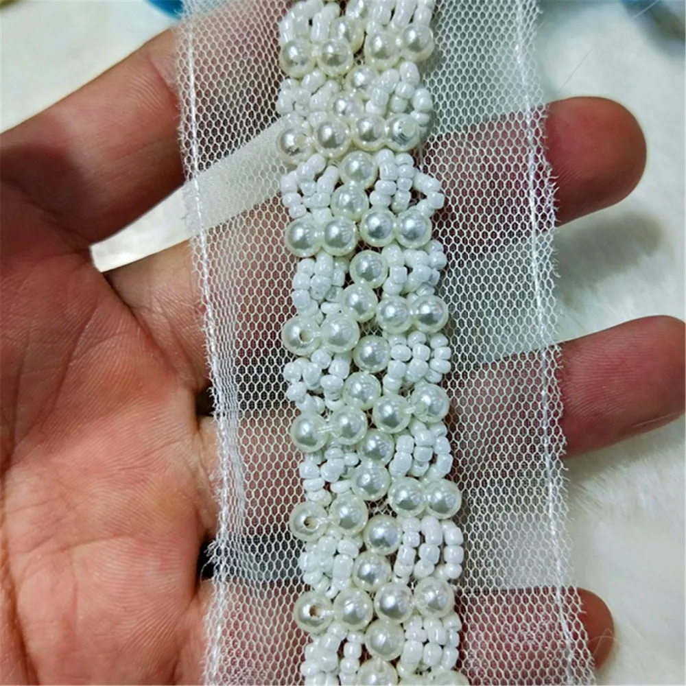 beaded braided fringe trim for clothes 4