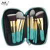 Anmor 9PCS Makeup Brushes Professional Make up Brush Set Portable Bag Foundation Eyeshadow Cosmetic Tools pinceaux maquillage ► Photo 1/6