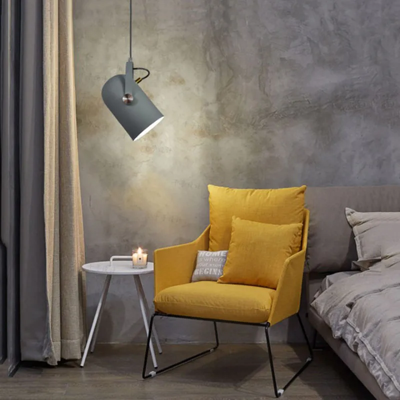 Post Modern Adjustable Spot Pendant Light Shop Mall Hanging Drop Lights Indoor Decorative Pendant Lamp Home Lights Suspension Pendant Lamps  (4)
