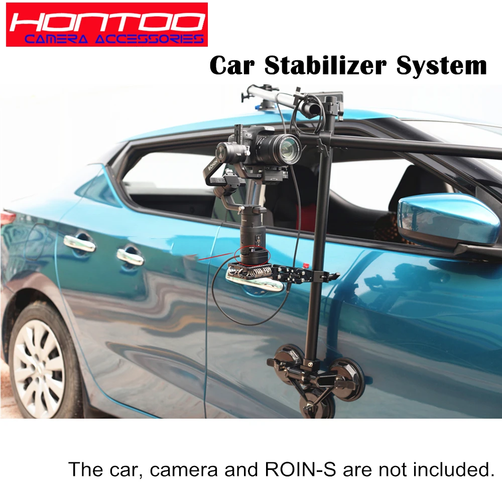 HONTOO DSLR Gimbal держатель с присоской Рог Автомобильный багажник для велосипеда